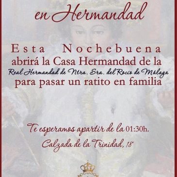 VIVE LA NOCHEBUENA EN HERMANDAD