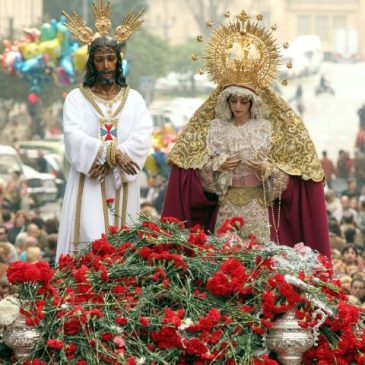 TRASLADO DE NUESTRO PADRE JESÚS CAUTIVO YMARÍA SANTÍSIMA DE LA TRINIDAD CORONADA